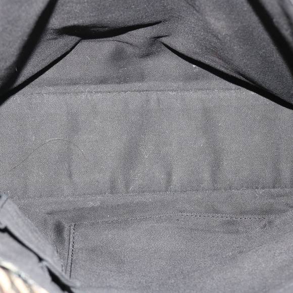 BURBERRY Nova Check Hand Bag Canvas Black Auth yb007 - Picture 11 of 16